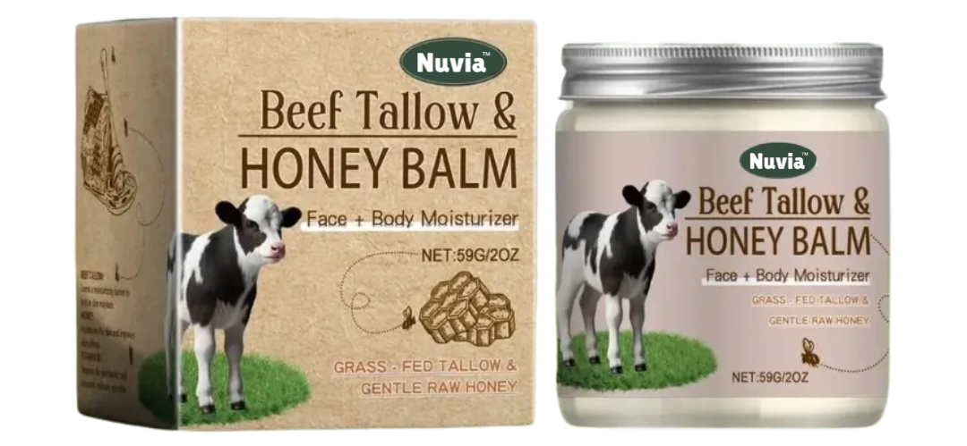 Nuvia™ Beef Tallow Honey Balm